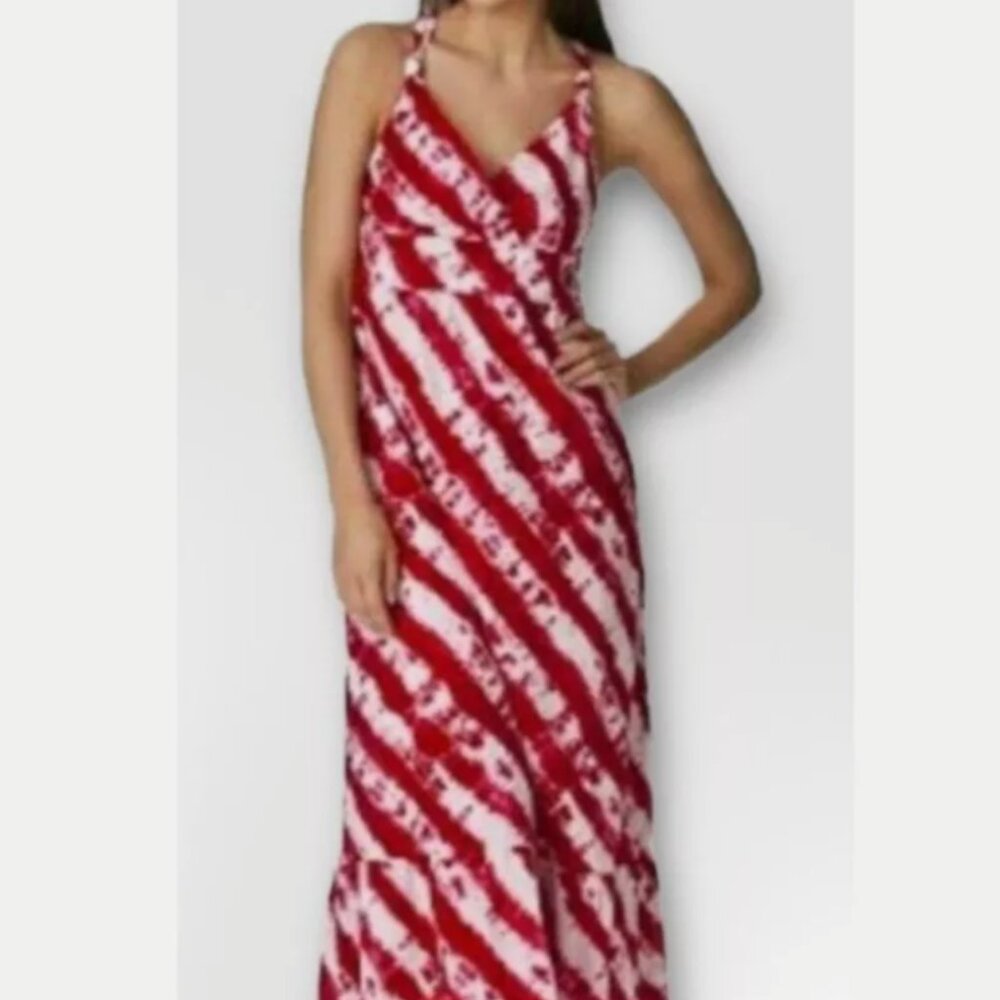 Calypso St Barth for Target Tie dye maxi dress sz 2